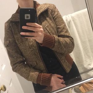 Gorgeous Twill Twenty Two brown and tan jacket